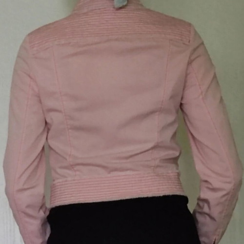 Pink cotton jacket Alain Manoukian like new