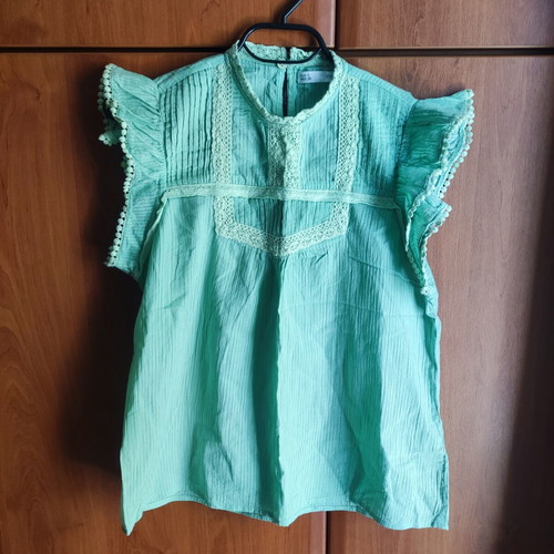 Sfera blouse turquoise size S like new