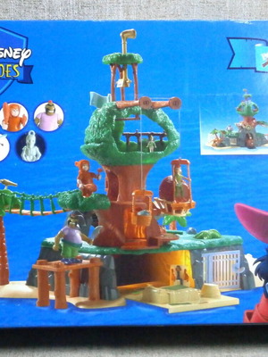 Tree House Peter Pan Pirates Disney Heroes Famosa vintage sealed new