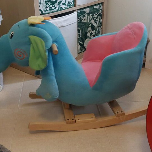 Elephant Rocking Toy used for children up to 4 years