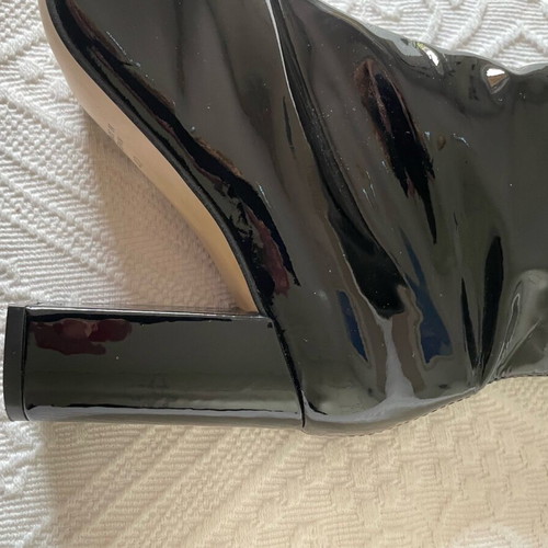 Kurt Geiger Leather Patent Boots Like New Black Size 40
