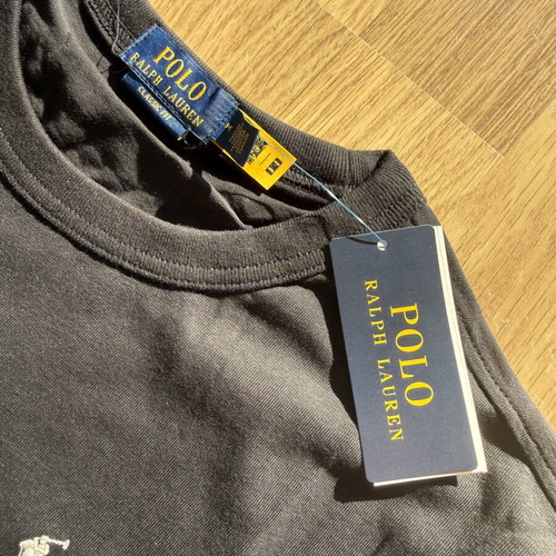 Polo Ralph Lauren black T-shirt, size M or L