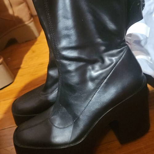 Zara black ankle boots size 37, almost new