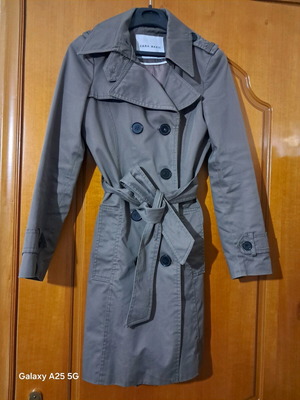 Καμπαρντίνα κλασική Zara NoXs μεταχειρισμένη, γκρι