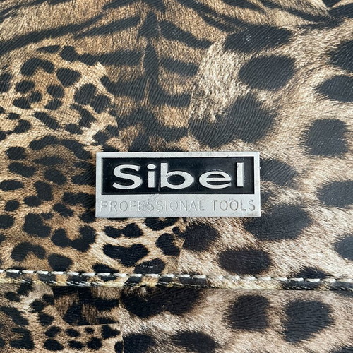 Sibel Professional Leopard Print Vanity Makeup Case