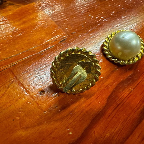 Clip earrings new, purchased from London