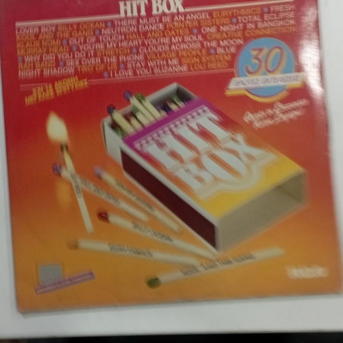 Hit Box vinyl 30 first performances used, double album