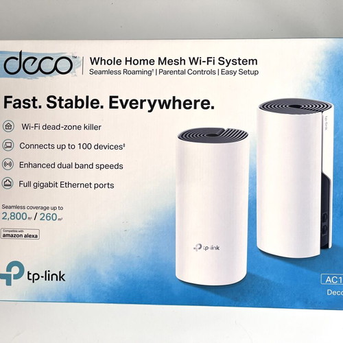 TP-Link Deco M4 Mesh Wi-Fi system, pack of 2