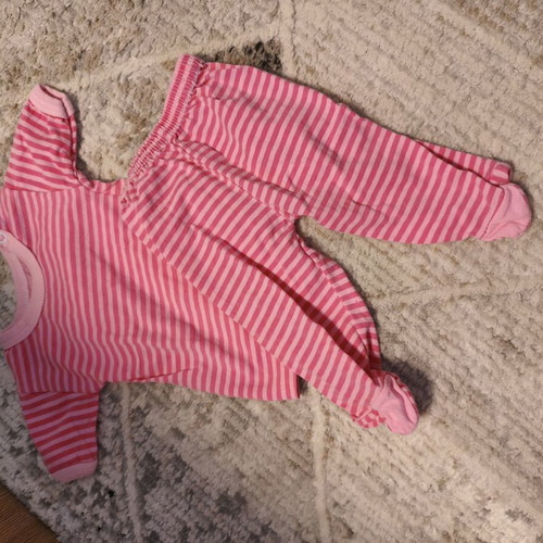 Baby clothing set 0-3 months pink used