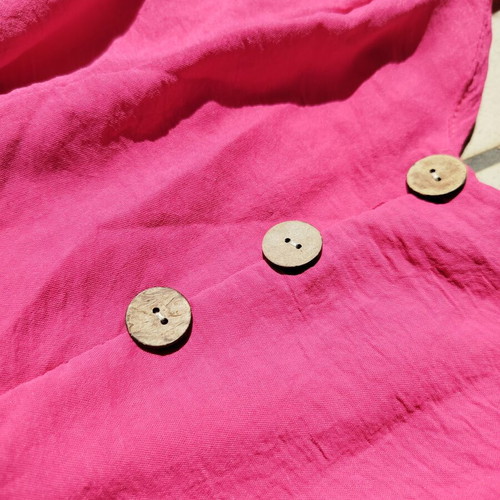 Fuchsia Wide Leg Jumpsuit with Belt like new