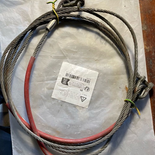 Car towing wire rope used