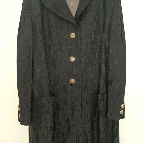 Evening coat like new, elegant with gold buttons, size L