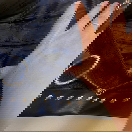 Γυναικεία τσάντα ώμου μαύρη σαν καινούργια