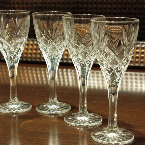 Bohemia Crystal liqueur glasses new