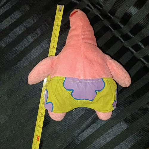 Patrick Star plush used, 9 cm height