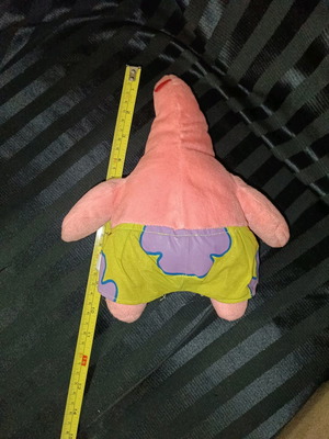 Patrick Star plush used, 9 cm height