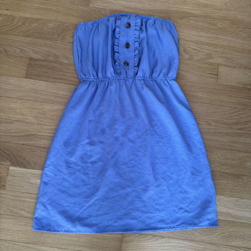 Bik Bok Harbour strapless dress Small like new, light blue