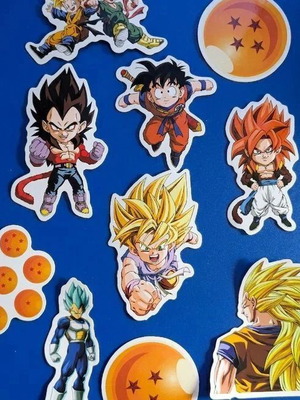 Dragon Ball sticker collection of 10, new
