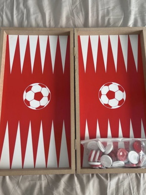 Olympiacos backgammon board