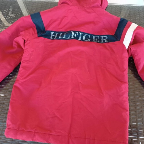 Tommy Hilfiger kids jacket used, red, age 6–7 years