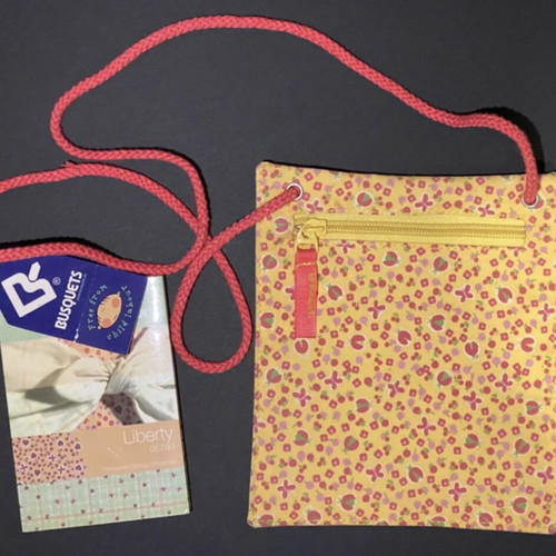Busquets Y2K kids spring purse with floral and cherry print