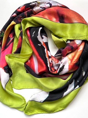 Urban Lab & Amedeo Fedeli designer avant-garde scarf like new