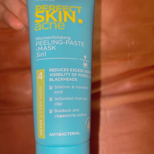 Eveline Perfect Skin Acne peeling paste mask new