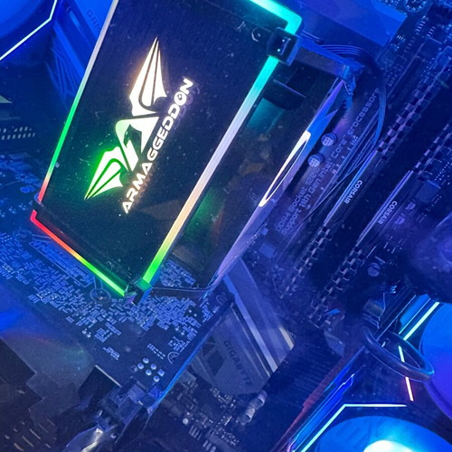 Gaming PC i5 10400 with GTX 1650, 16GB RAM, RGB case, like new