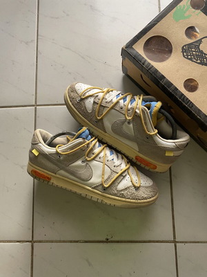 Nike x Off-White Dunk sneakers size 43, original