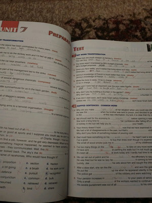 Bridging the gap CPE Coursebook used, missing cover with notes