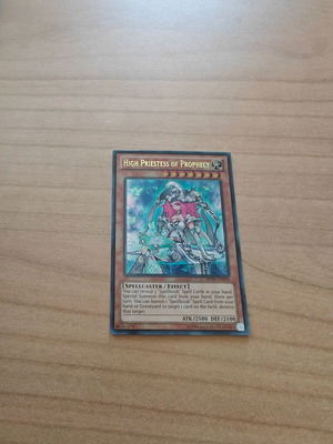 High Priestess of Prophecy Redu Secret Rare card like new