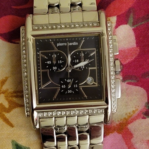 Pierre Cardin 3BAR wristwatch, silver, women's