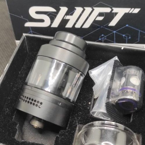 Shift Sub-Tank 26mm by Vaperz Cloud matte black like new