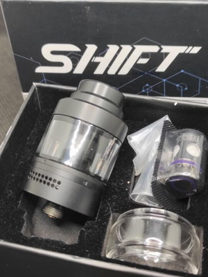 Shift Sub-Tank 26mm by Vaperz Cloud matte black like new