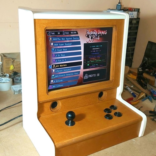 Arcade Mini one player new, 15'' screen, 2800 retro games, handmade
