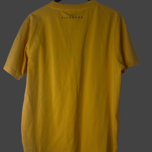 John Richmond T-shirt Large like new, yellow