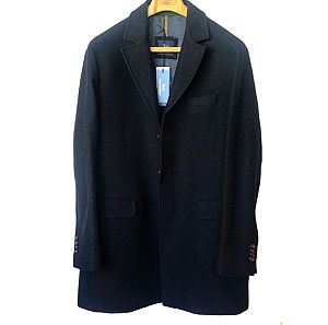 Harmont & Blaine Ανδρικό παλτό νούμερο 56 σε σκούρο μπλε