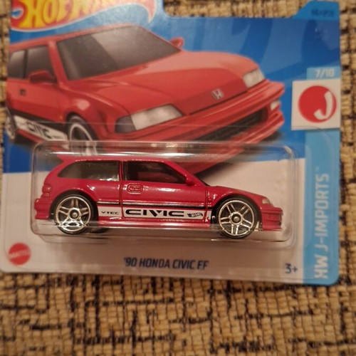 Hot Wheels '90 Honda Civic toy car new