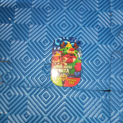 Brawl Stars Nita collectible metal tags like new, set of 6 pieces