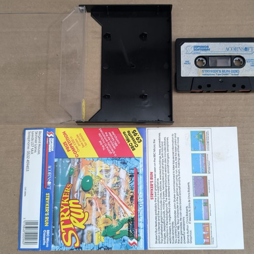 Strykers Run BBC Micro cassette like new