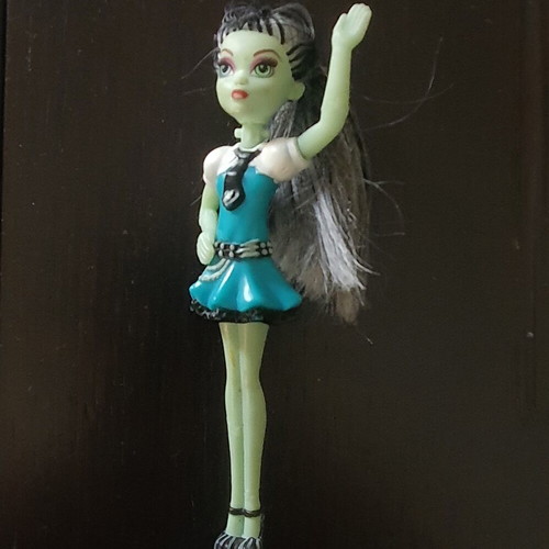 Frankie Stein figure Monster High 2015 McDonald's Mattel