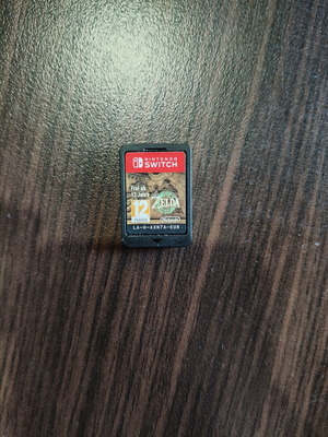 The Legend of Zelda Tears of the Kingdom Nintendo Switch game cartridge