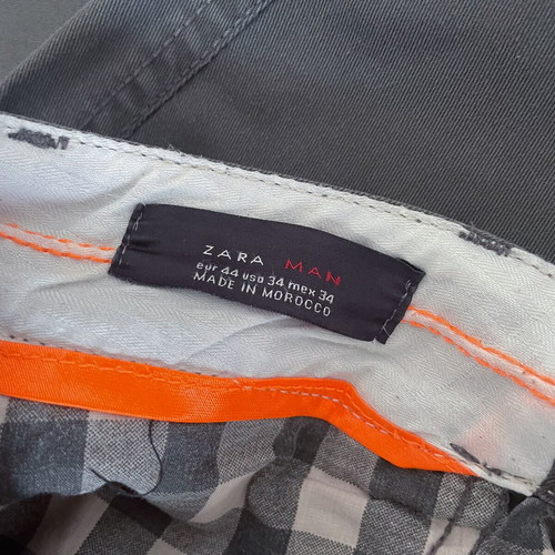 Zara Man Young Division pant used, dark grey