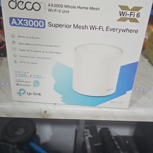 Deco Mesh X50 Tp-Link Mesh AX3000 like new