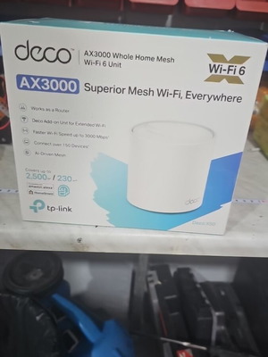 Deco Mesh X50 Tp-Link Mesh AX3000 like new