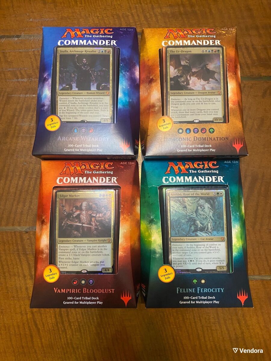 2017 commander decks mtg Magic: the Gathering Commander 2017 Mtg Set Of All 4 Decks : Amazon.com.au:  Toys & Games main image 1
