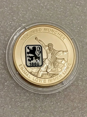 Unreleased Bayern Munich medal for football team