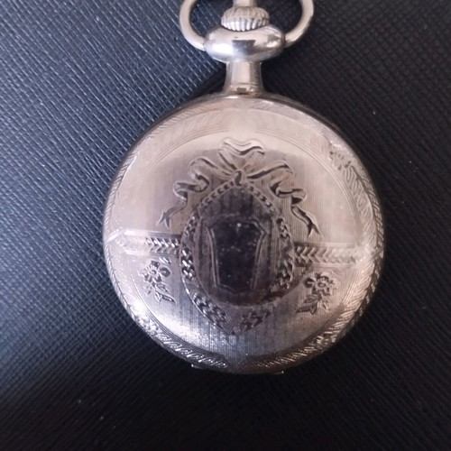 Scharz pocket watch like new, silver