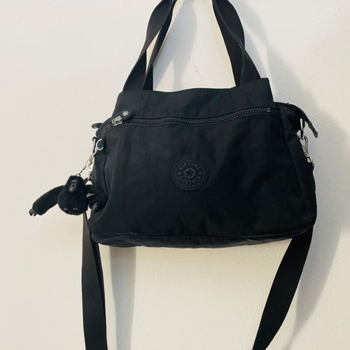 Kipling Elyse Shoulder Bag new, Black Noir