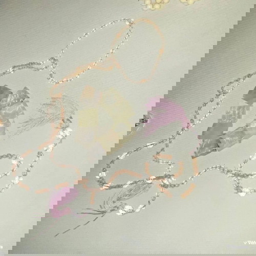 Γυναικείο κολιέ Vintage 90s και βραχιόλι σετ σαν καινούργιο